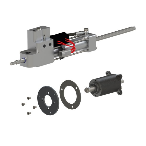 Marlic Hydraulic Power Steering System - excl. Rudder Sensor - incl. Mounting Flange EXT0